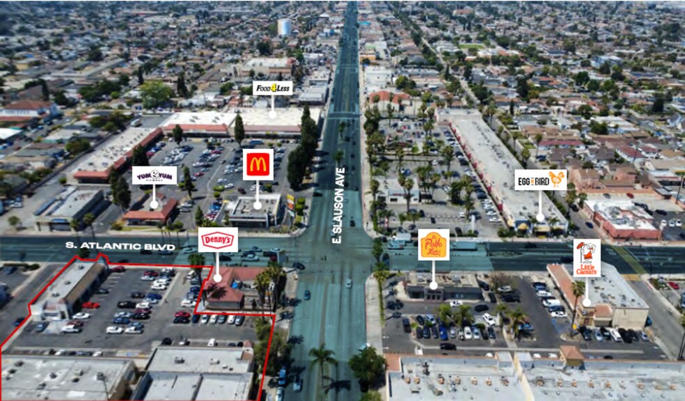 More Photos Of 5900-5924 Atlantic Blvd, Maywood Unknown For Lease