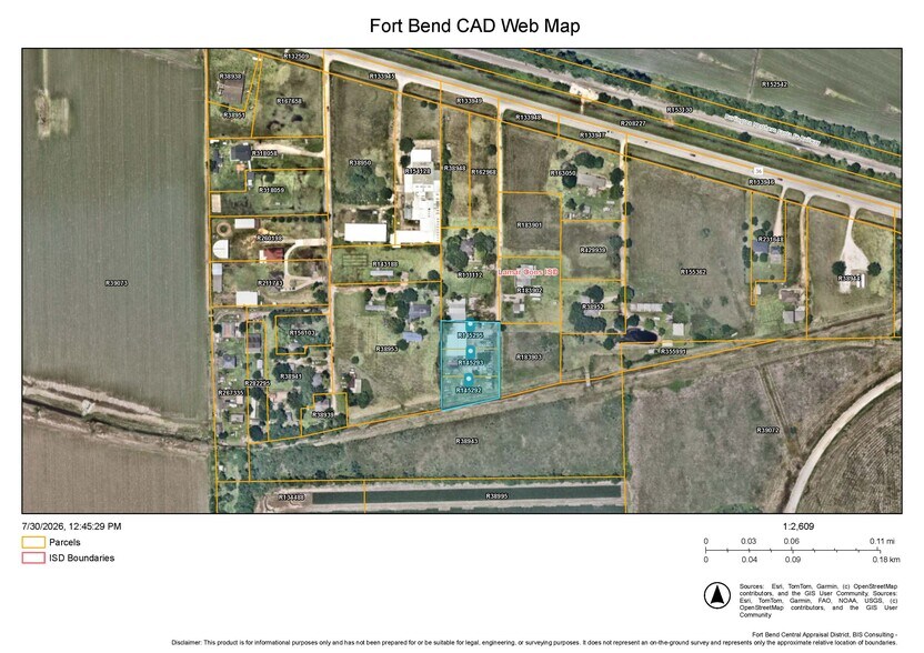 More Photos Of 1523 TX-36, Rosenberg Land For Sale