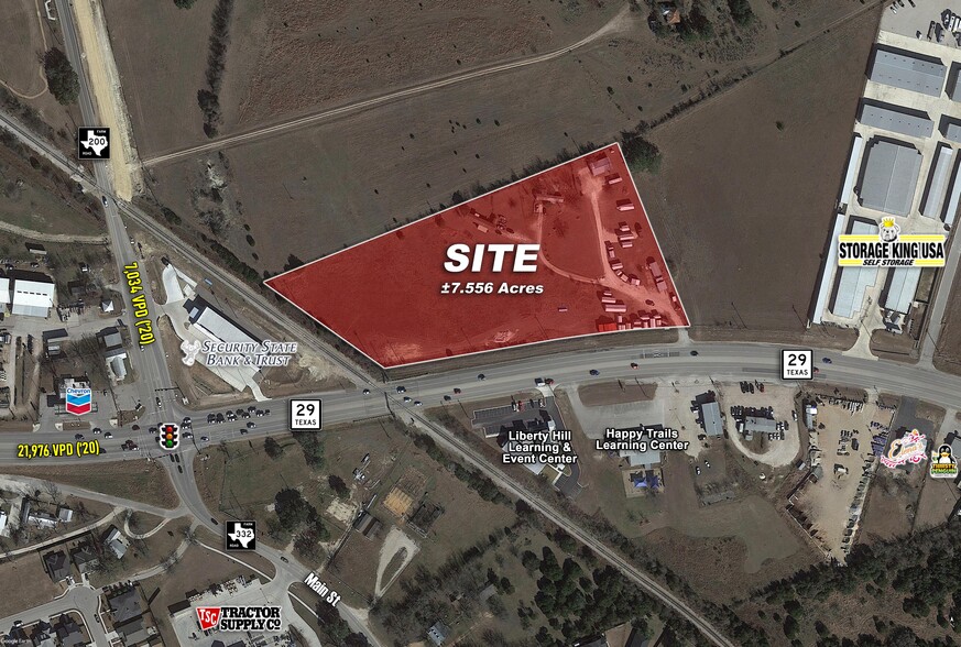 Primary Photo Of 14852 Highway 29, Liberty Hill Land For Lease