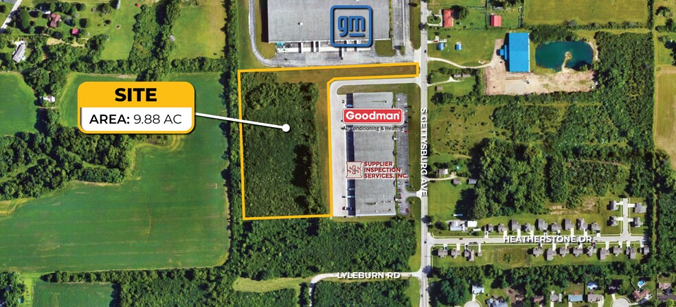 Primary Photo Of S Gettysburg Ave, Dayton Land For Sale