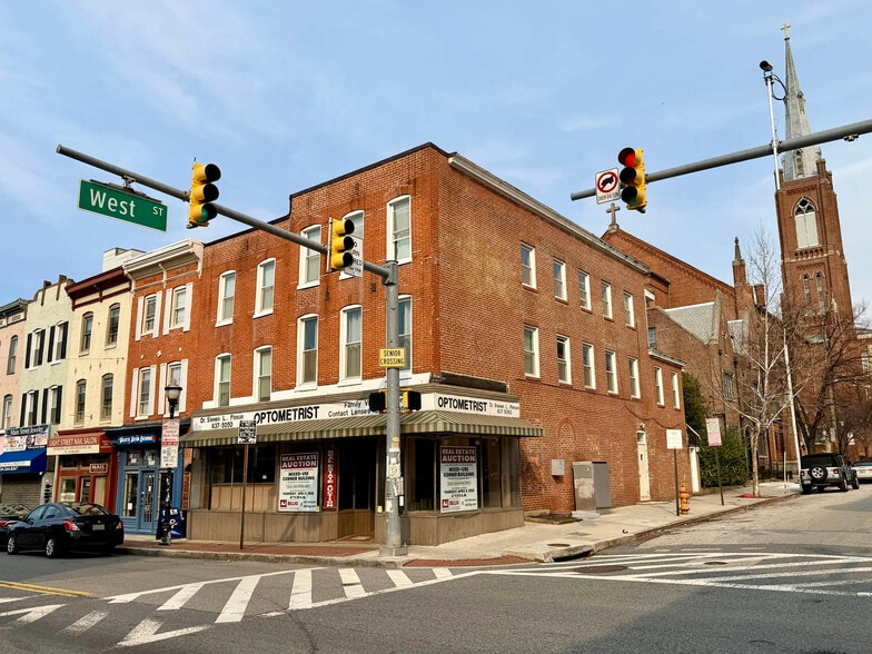 Primary Photo Of 1137 Light St, Baltimore Storefront Retail Residential For Sale