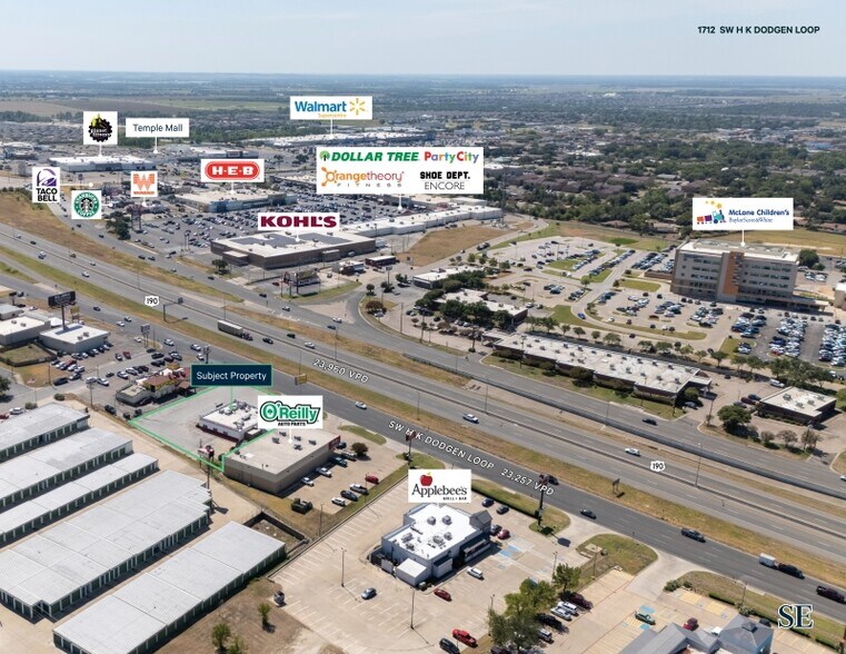 More Photos Of 1712 SW H K Dodgen Loop, Temple Restaurant For Lease