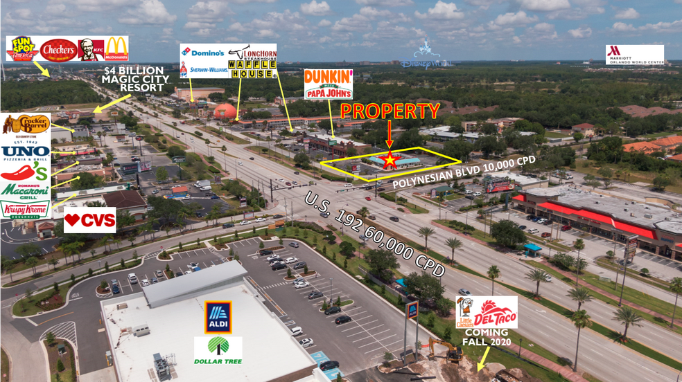 Primary Photo Of 5305 W Irlo Bronson Memorial Hwy, Kissimmee Land For Lease