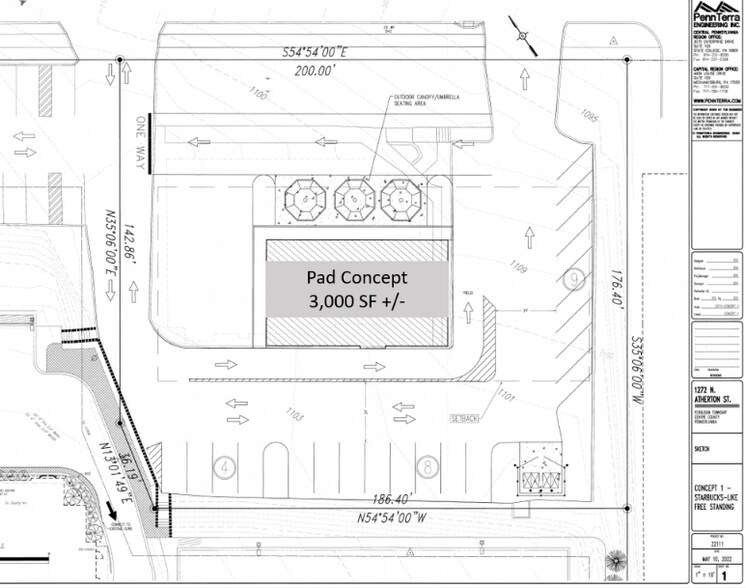 More Photos Of 1272 N Atherton St, State College Land For Lease