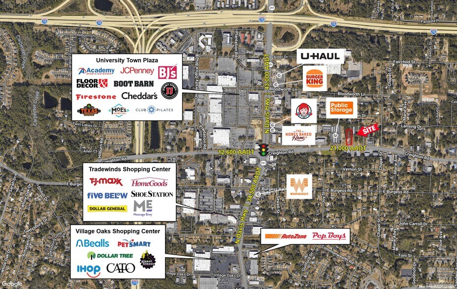 More Photos Of 1014 Creighton Rd, Pensacola Flex For Lease