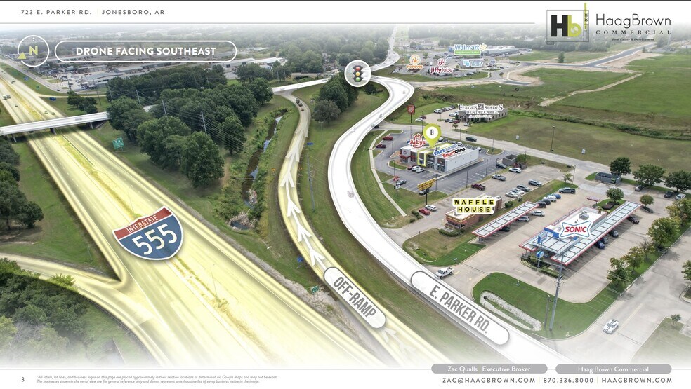 More Photos Of 723 E Parker Rd, Jonesboro Fast Food For Lease