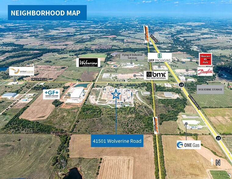 More Photos Of 41501 Wolverine Rd, Shawnee Manufacturing For Sale