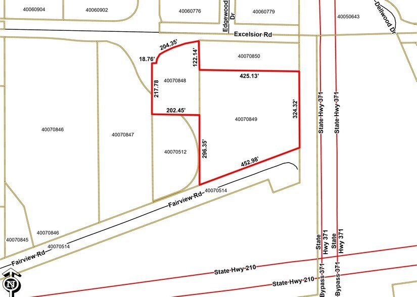 More Photos Of Hwy 210 / 371, Baxter Land For Sale