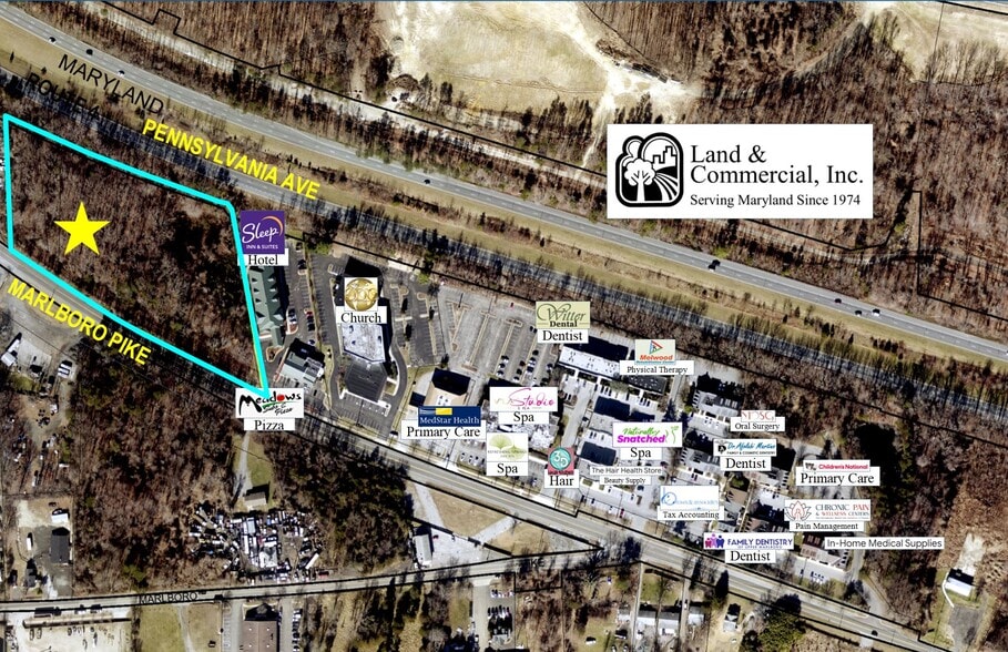 Primary Photo Of 9306 Marlboro Pike, Upper Marlboro Land For Sale