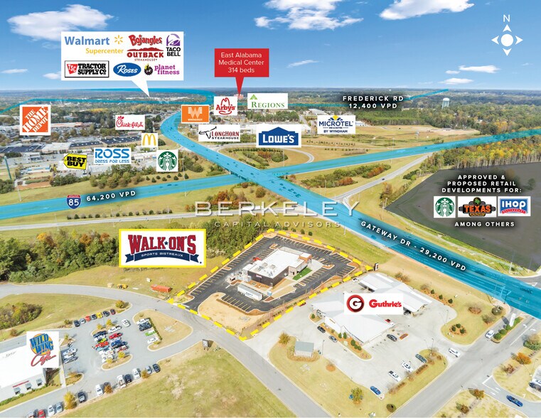 More Photos Of 3041 Capps Way, Opelika Restaurant For Lease