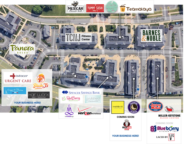 More Photos Of 100 Campus Town Cir, Ewing General Retail For Lease