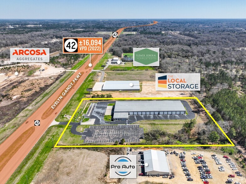 More Photos Of 1744 Evelyn Gandy Pky, Hattiesburg Warehouse For Sale