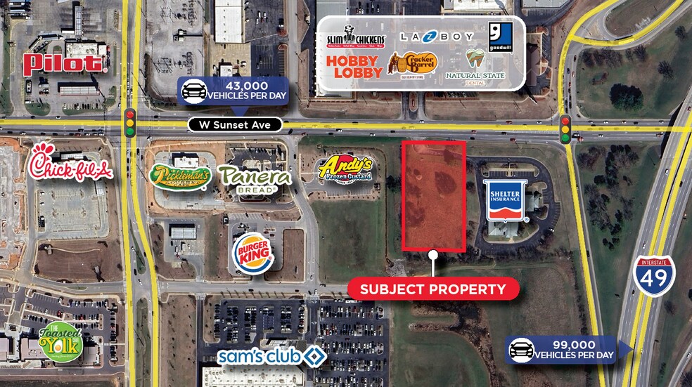 Primary Photo Of West Sunset Avenue Ave, Springdale Land For Sale