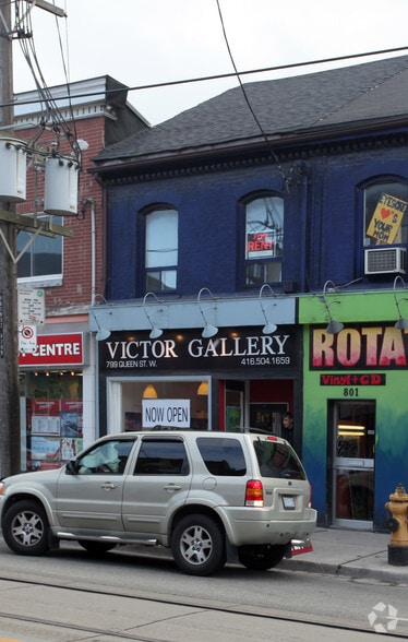 Primary Photo Of 799 Queen St W, Toronto Storefront Retail Residential For Lease
