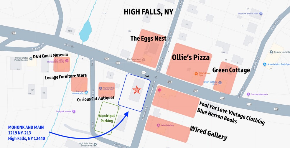 More Photos Of 1219 Rt-213, High Falls Restaurant For Lease