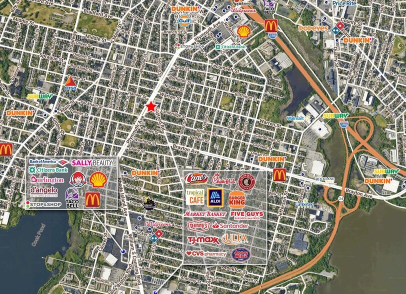 More Photos Of 27 Stafford Rd, Fall River Storefront Retail Office For Sale