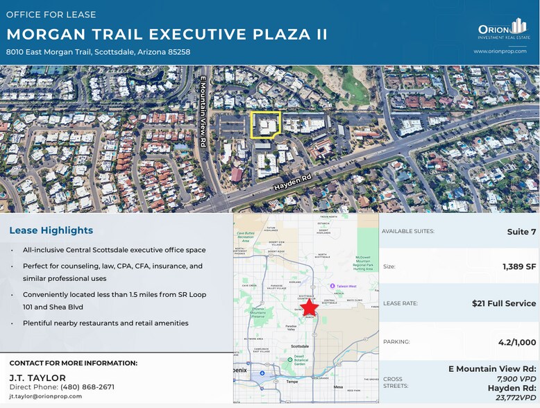 Primary Photo Of 8010 E Morgan Trl, Scottsdale Office For Sale