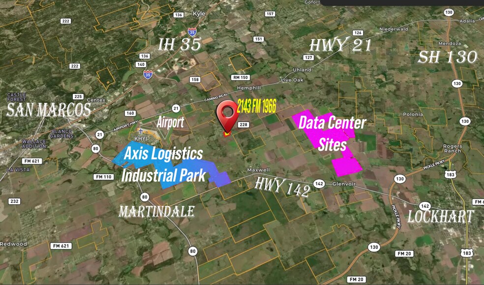 More Photos Of 2143 FM 1966, Maxwell Land For Sale