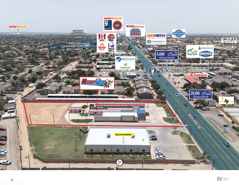 More Photos Of 2800 N Midland Dr, Midland Freestanding For Sale