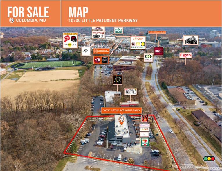 More Photos Of 10730 Little Patuxent Pky, Columbia General Retail For Sale