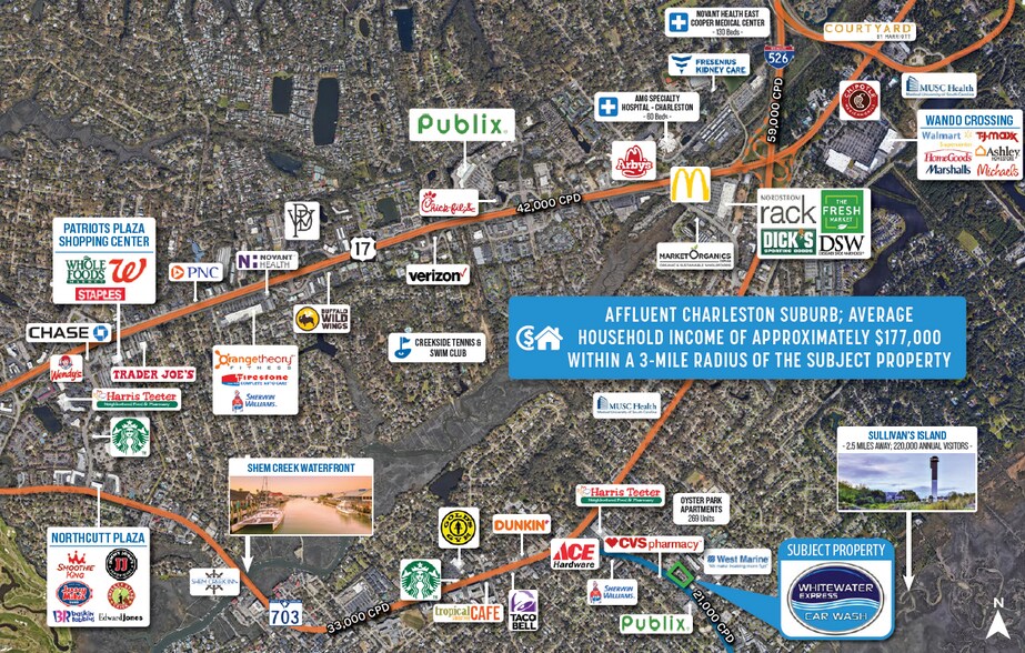 More Photos Of 1406 Ben Sawyer Blvd, Mount Pleasant Carwash For Sale