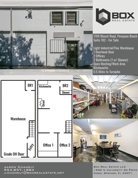 More Photos Of 1769-1791 Blount Rd, Pompano Beach Warehouse For Sale