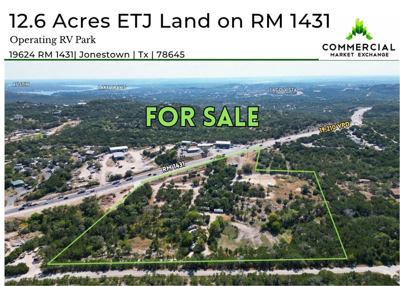 Primary Photo Of 19624 Highway 1431, Jonestown Land For Sale