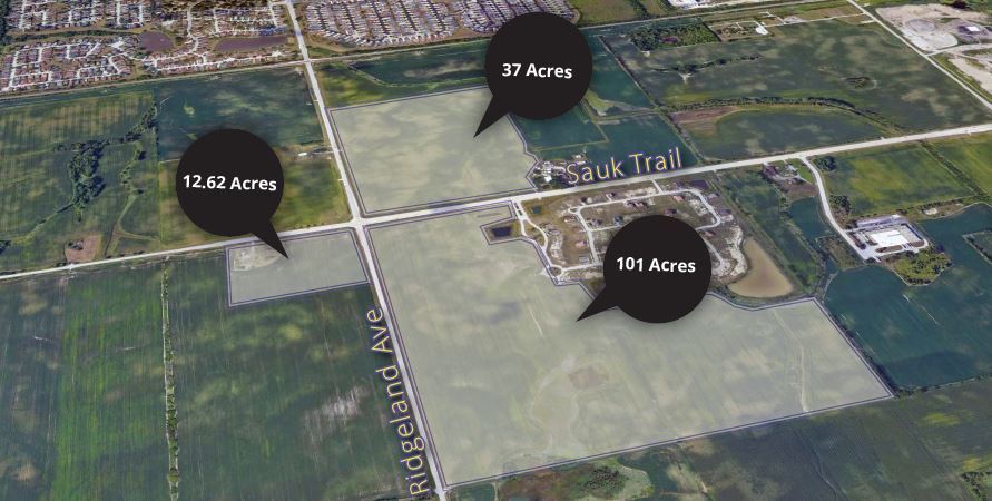 Primary Photo Of Sauk Trail & Ridgeland Ave, Richton Park Land For Sale