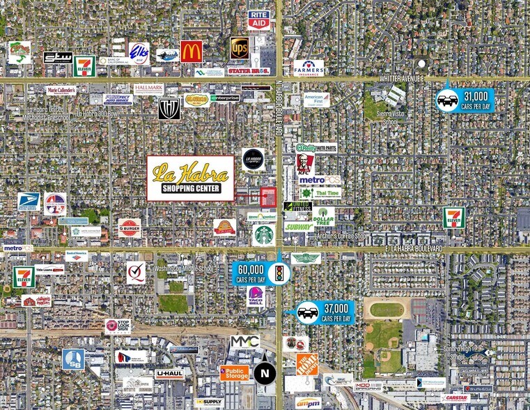 More Photos Of 301-331 N Harbor Blvd, La Habra Unknown For Lease