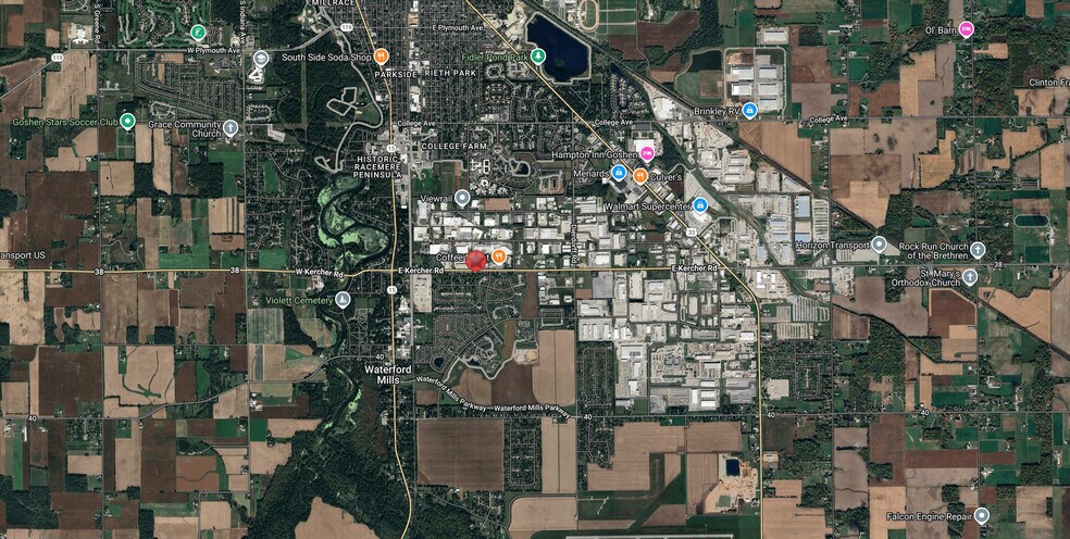 More Photos Of 703 E Kercher Rd, Goshen Manufacturing For Lease