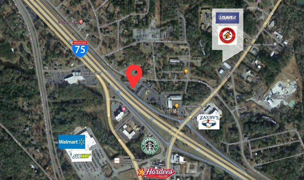 More Photos Of 130 N Frontage Rd, Forsyth Land For Sale
