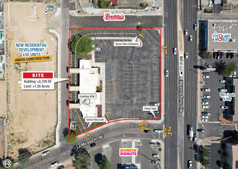 More Photos Of 4301 Wyoming Blvd, Albuquerque Bank For Sale