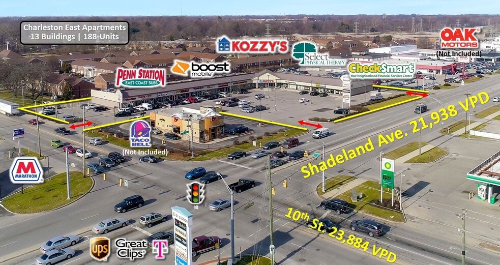 More Photos Of 1004-1048 N Shadeland Ave, Indianapolis Unknown For Lease