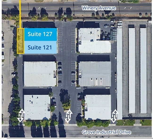 More Photos Of 2727 N Grove Industrial Dr, Fresno Warehouse For Sale