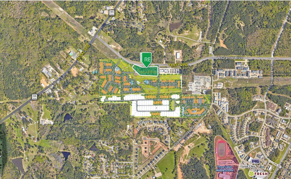 Primary Photo Of 3556 Grande, Tyler General Retail For Lease