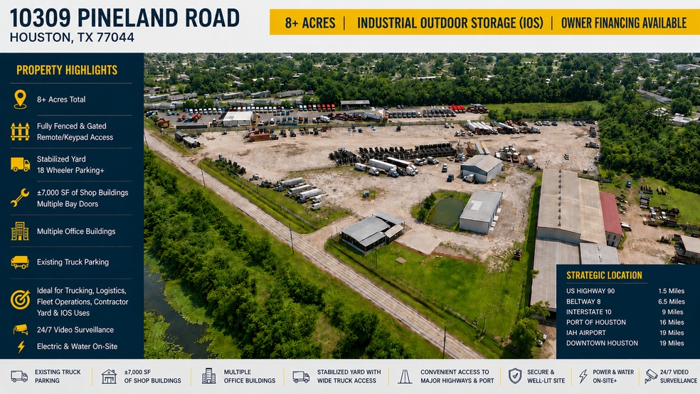 Primary Photo Of 10309 Pineland Rd, Houston Land For Sale