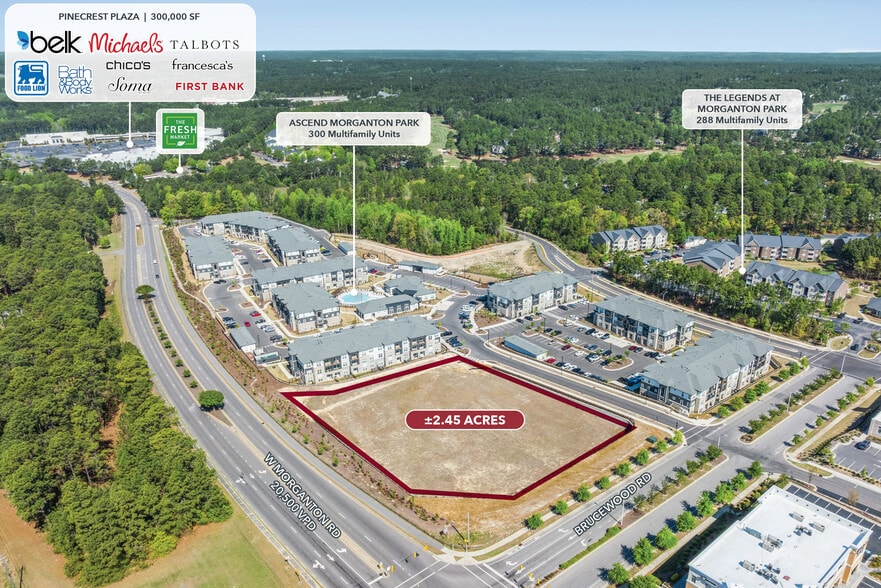 More Photos Of Morganton Rd @ Brucewood Rd, Southern Pines Land For Sale