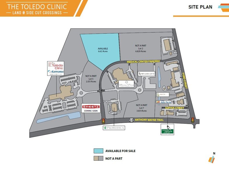 More Photos Of Ford St @ Anthony Wayne, Maumee Land For Sale