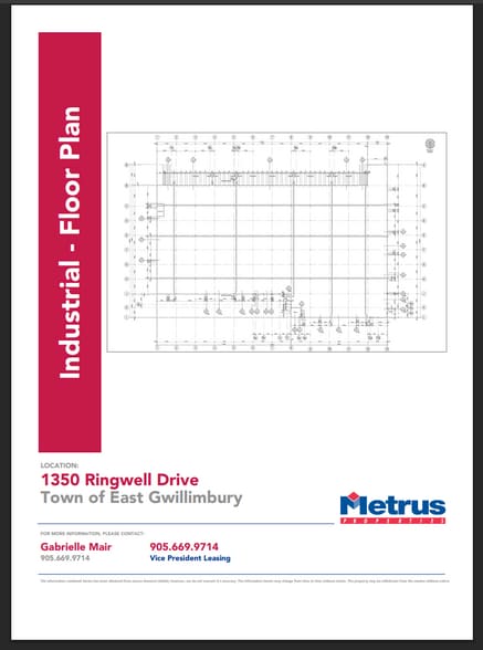 More Photos Of 1350 Ringwell Dr, Newmarket Industrial For Lease