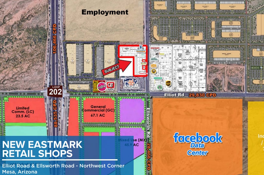 Primary Photo Of 3452 S Ellsworth Rd, Mesa General Retail For Lease