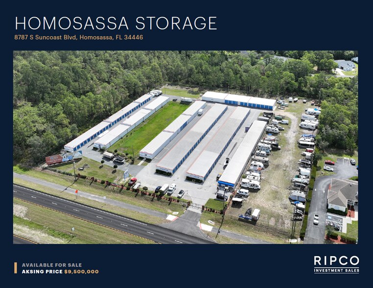 Primary Photo Of 8787 S Suncoast Blvd, Homosassa Self Storage For Sale