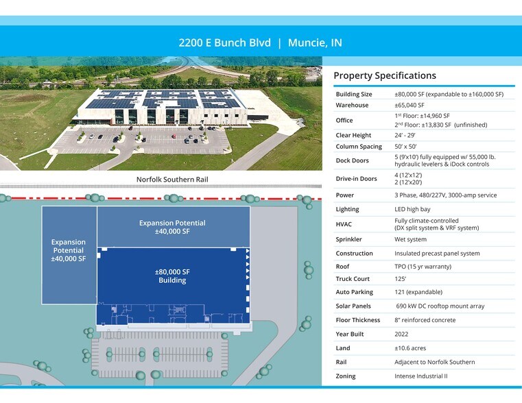 More Photos Of 2220 E Bunch Blvd, Muncie Manufacturing For Sale