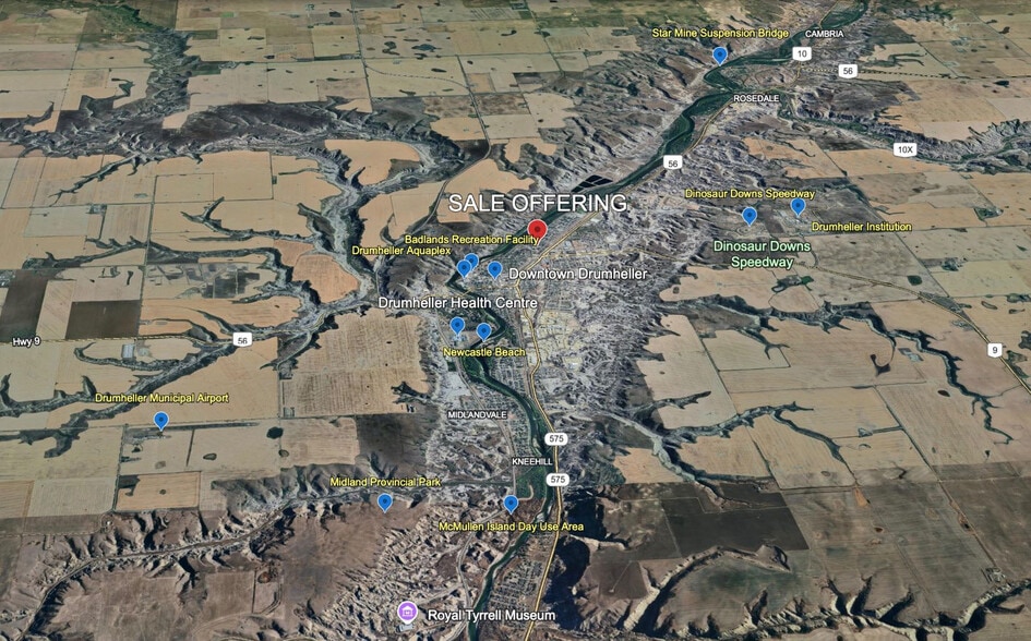 More Photos Of 601 7 St E, Drumheller Office For Sale