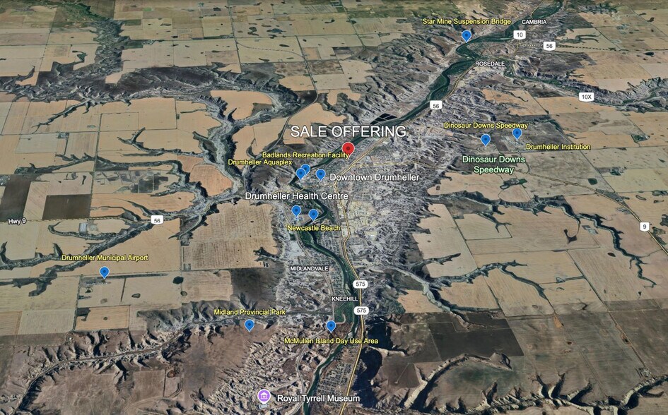 More Photos Of 601 7 St E, Drumheller Office For Sale