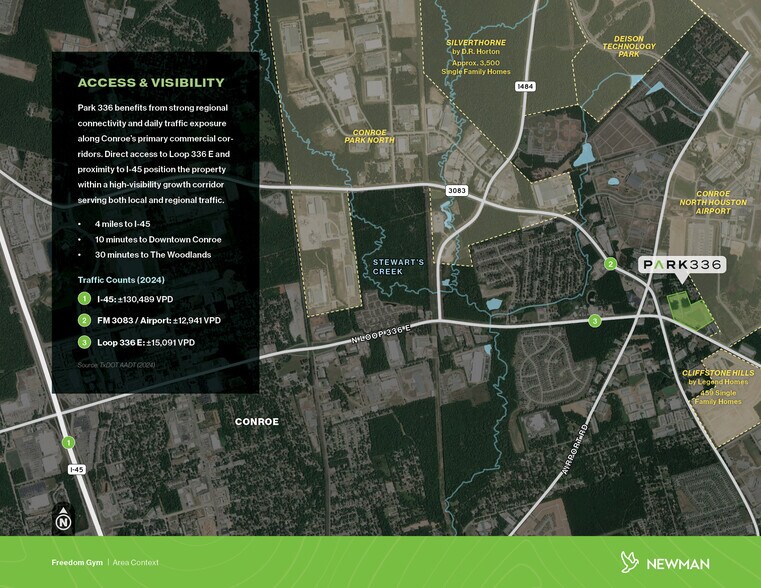 More Photos Of 1615 N Loop 336 E, Conroe Light Distribution For Sale