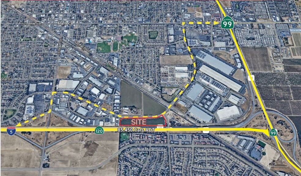 Primary Photo Of 712 Industrial Park Dr, Manteca Land For Sale