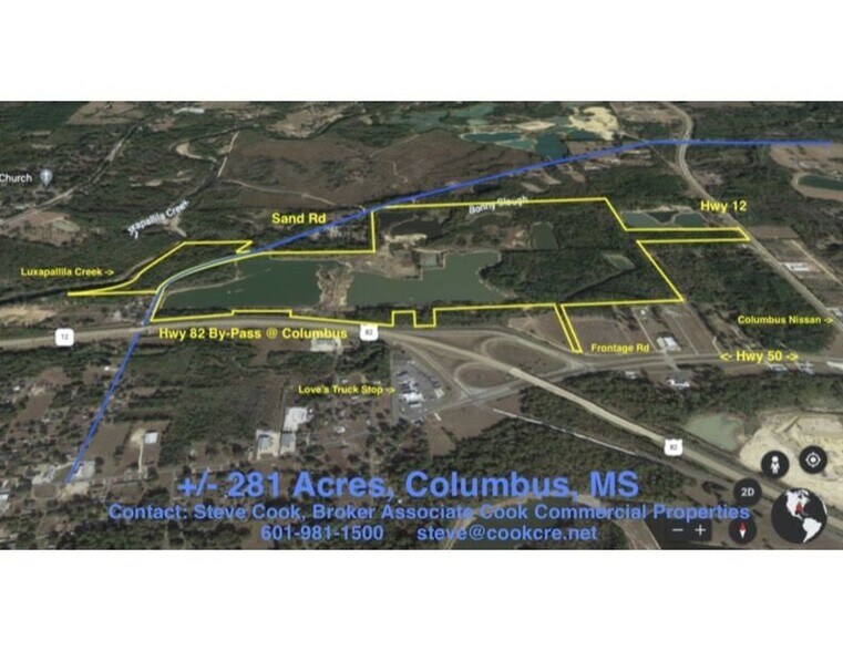 More Photos Of Sand & Tuscaloosa Rd, Columbus Land For Sale