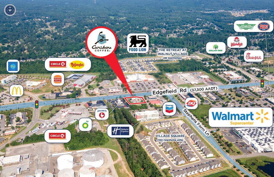 More Photos Of 1075 Edgefield Rd, North Augusta Fast Food For Sale