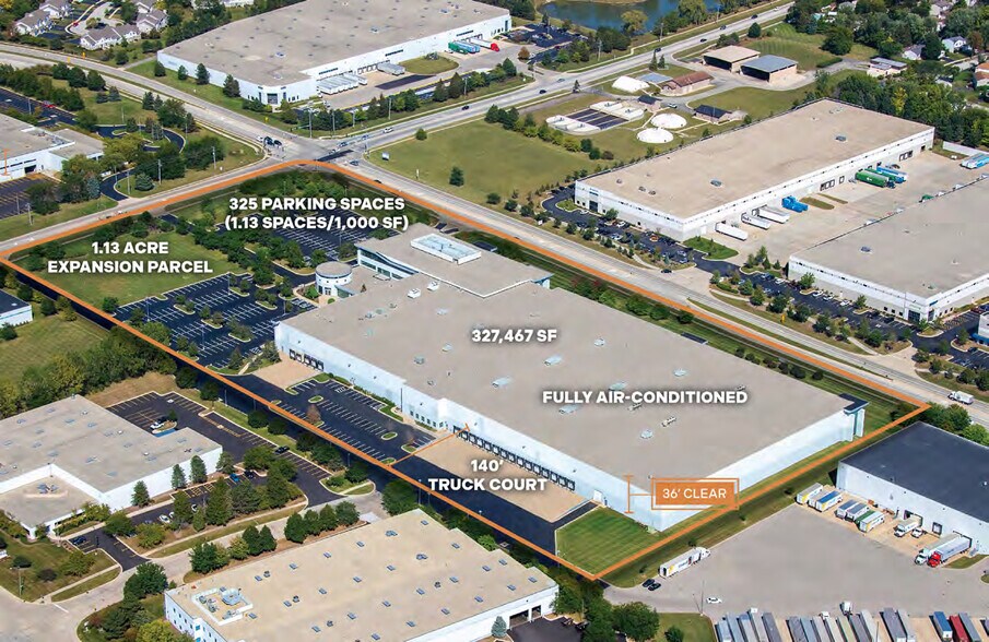 More Photos Of 850 Central Ave, Hanover Park Industrial For Lease