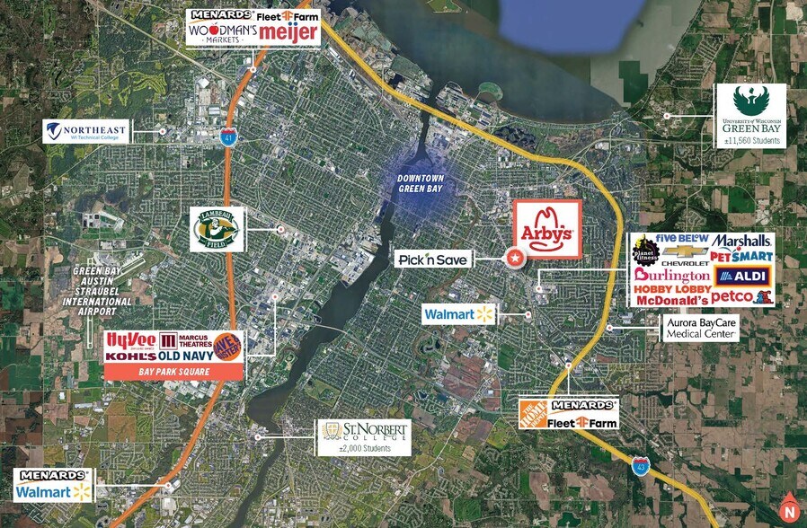 More Photos Of 1911 Main St, Green Bay Fast Food For Sale